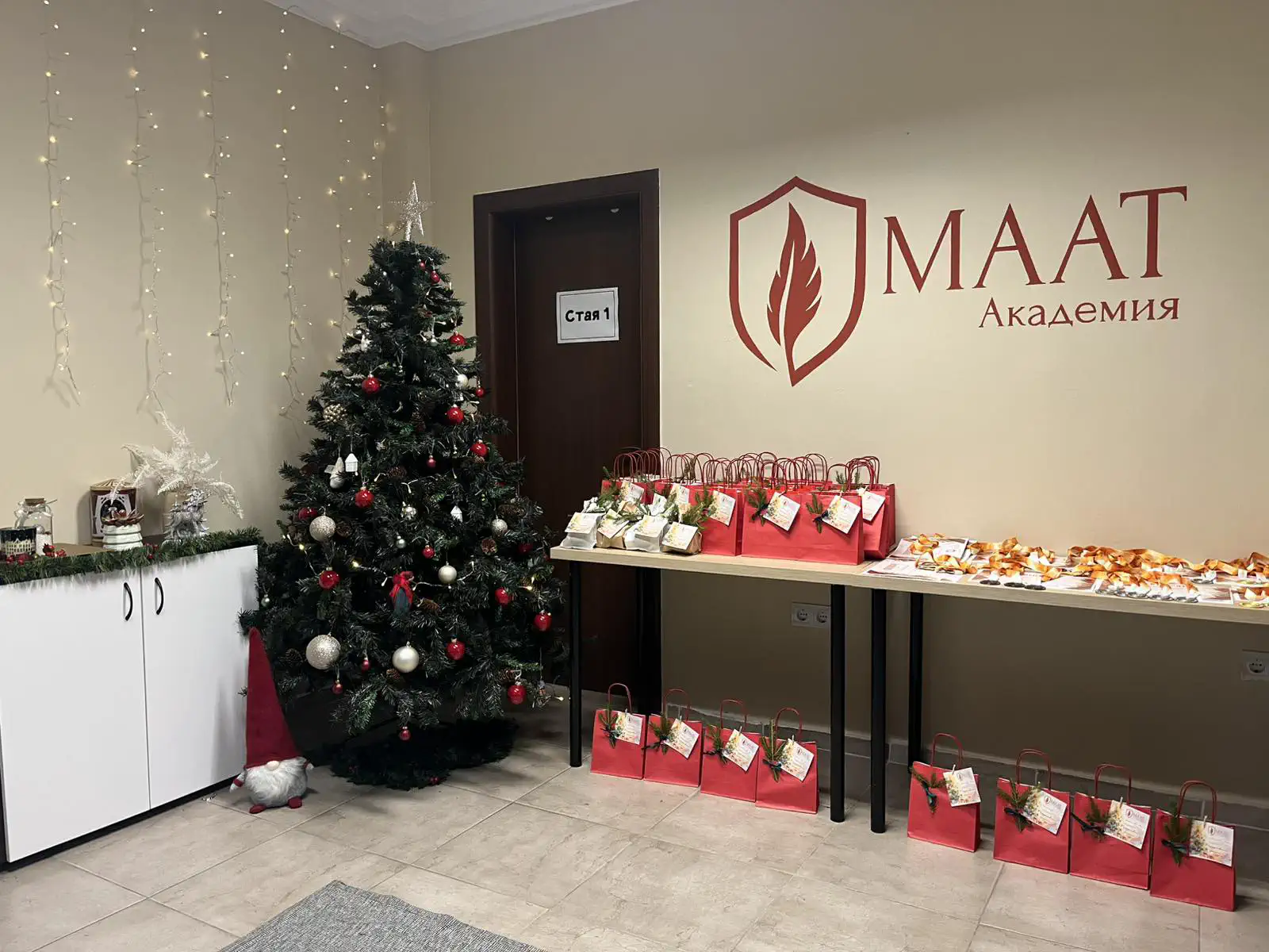 Награждаване от Международения турнир „Математика без граници“ в Академия МААТ